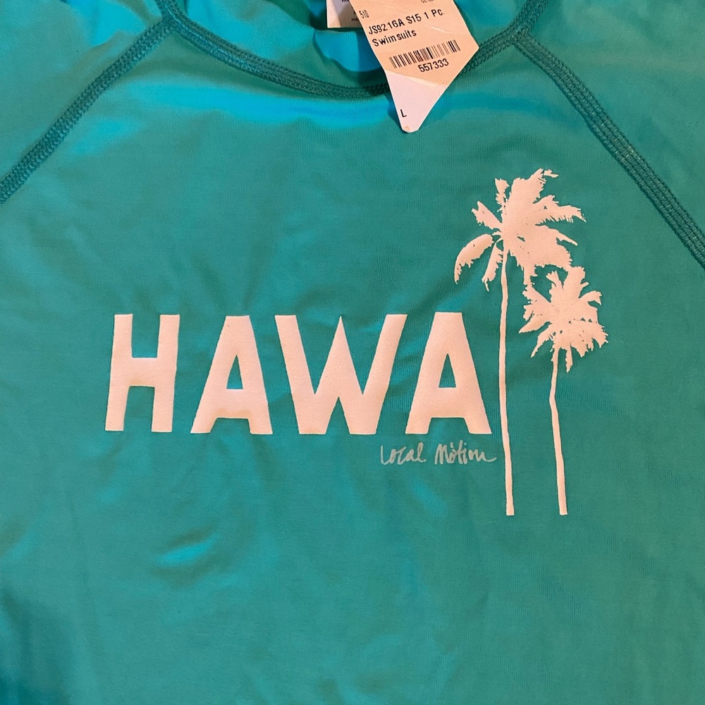 LOCAL MOTION RASH GUARD SHIRT 🏄‍♀️ 🌺 - Picture 2 of 5